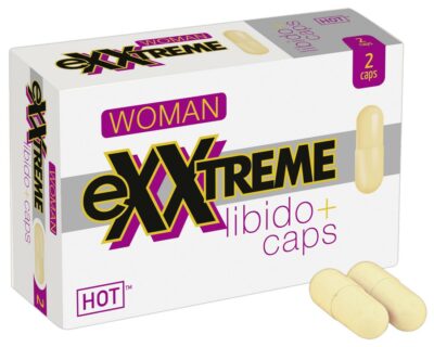 CAPSULE STIMOLANTI PER DONNE "LIBIDO EXXTREME" - 2 PEZZI
