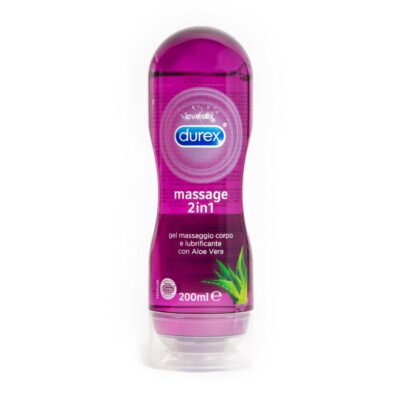 GEL MASSAGGIO CORPO E LUBRIFICANTE  ALOE VERA DUREX PLAY 2 IN 1