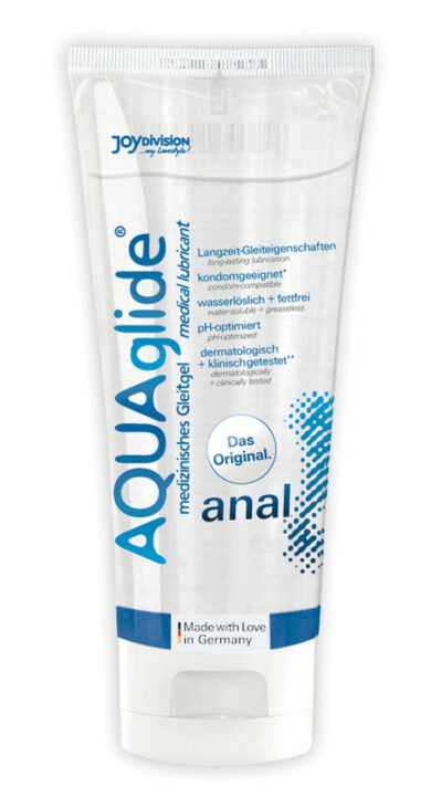 LUBRIFICANTE ANALE GEL "AQUAGLIDE" - 100 ML