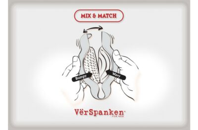 MASTURBATORE HI-TECH VERSPANKEN WAVY" VIOLA"