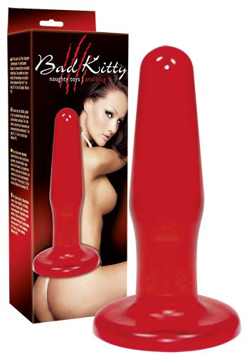 PLUG ANALE BAD KITTY ROSSO - 11 CM