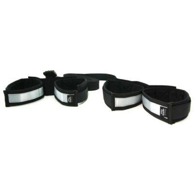 SET BONDAGE COSTRITTIVO MANI E PIEDI 50 SFUMATURE DI GRIGIO "MANIACO DEL CONTROLLO"