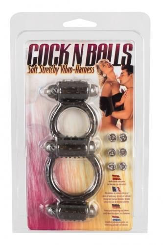 Seven Creations Cock N Balls è un doppio anello per pene e testicoli