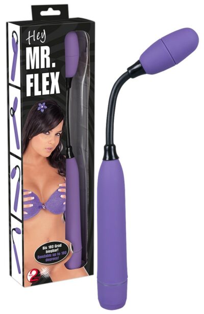 STIMOLATORE VIBRANTE SU ASTA FLESSIBILE "HEY MR FLEX"