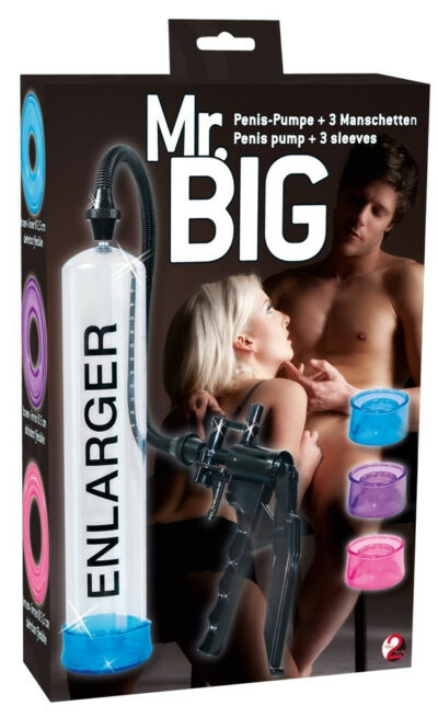 SVILUPPATORE PENE A POMPA CON 3 GUAINE "MR BIG"