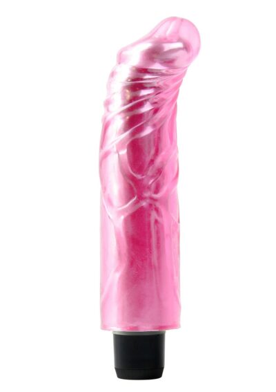 VIBRATORE PIPEDREAM JELLY GEMS NO. 10" ROSA - 19 CM"